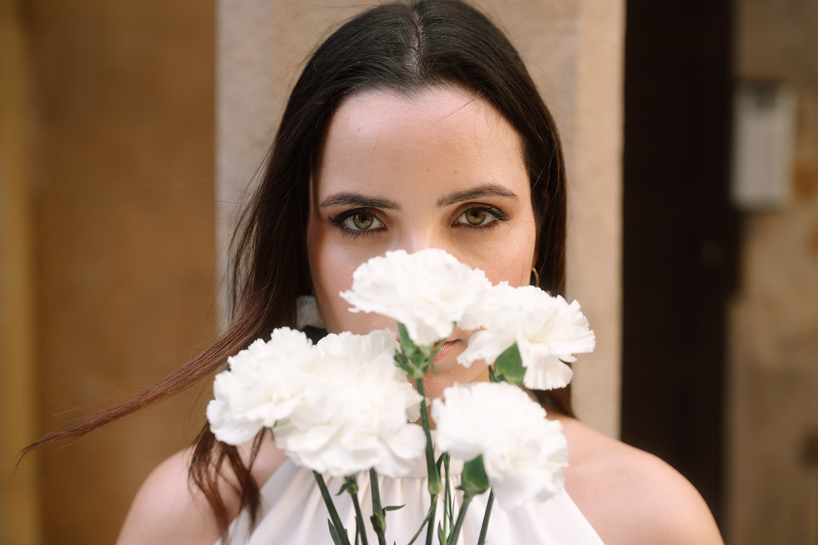 Maquillaje de novia intenso con piel super natural. Barcelona